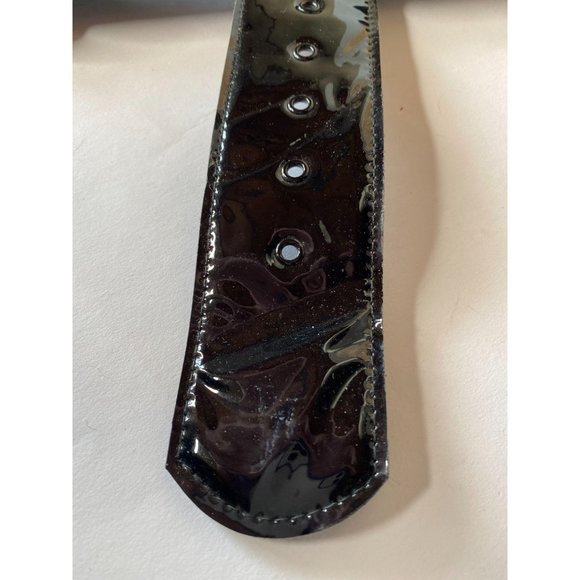 Black Patent and Stretch Belt - Picture 6 of 9